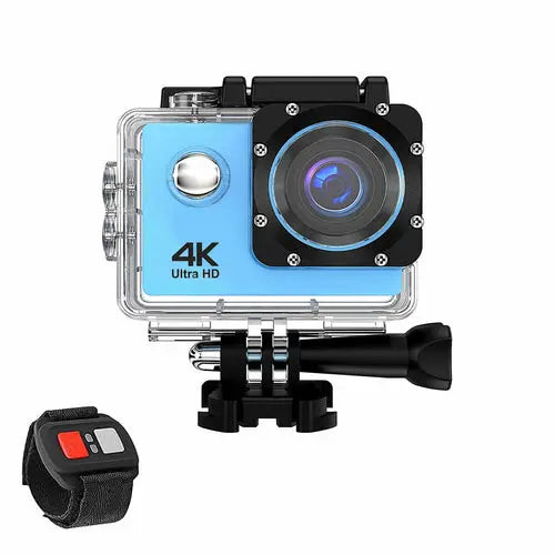 4K  Waterproof All Digital UHD WiFi Camera + RF Remote And Accessories - Dwelra