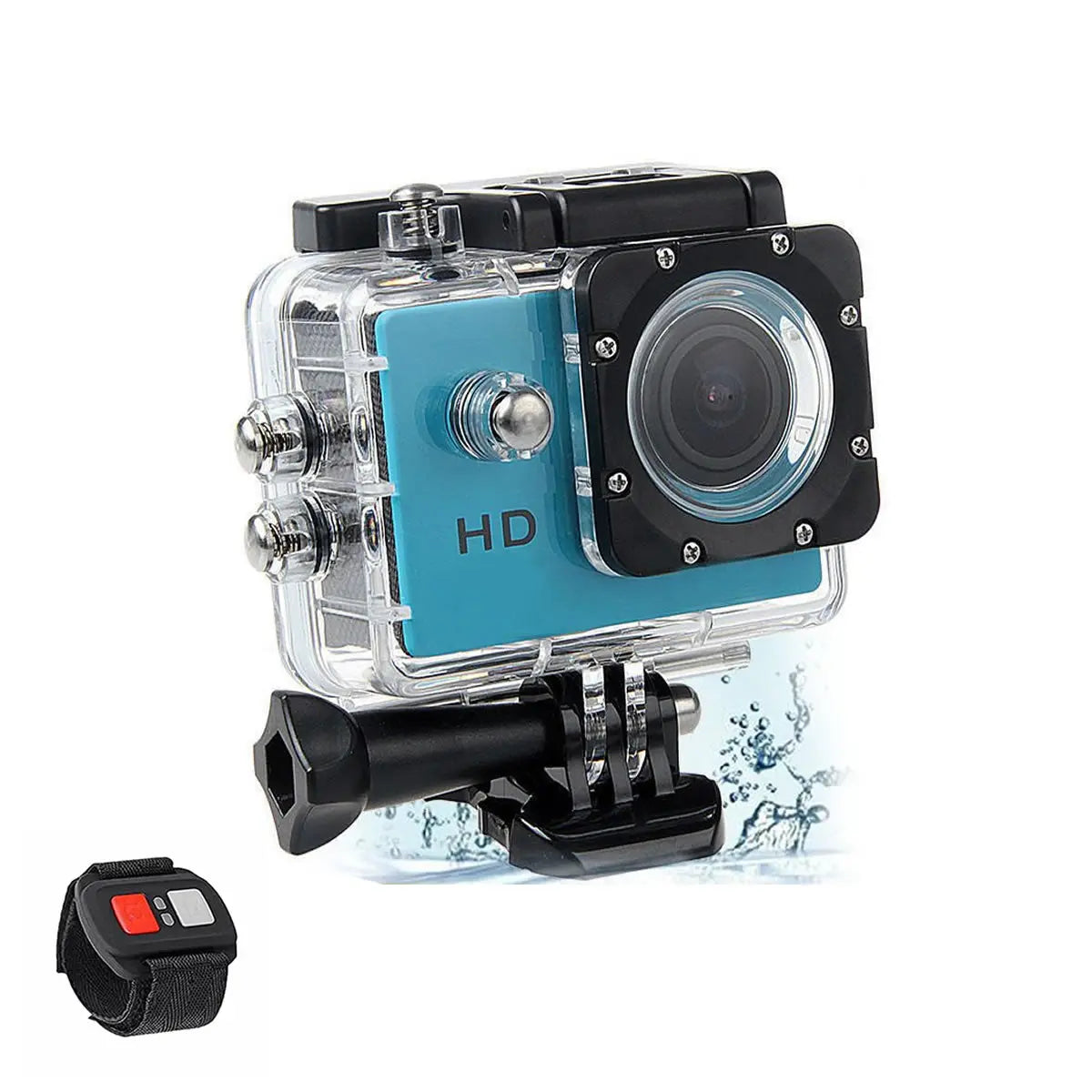 4K  Waterproof All Digital UHD WiFi Camera + RF Remote And Accessories - Dwelra