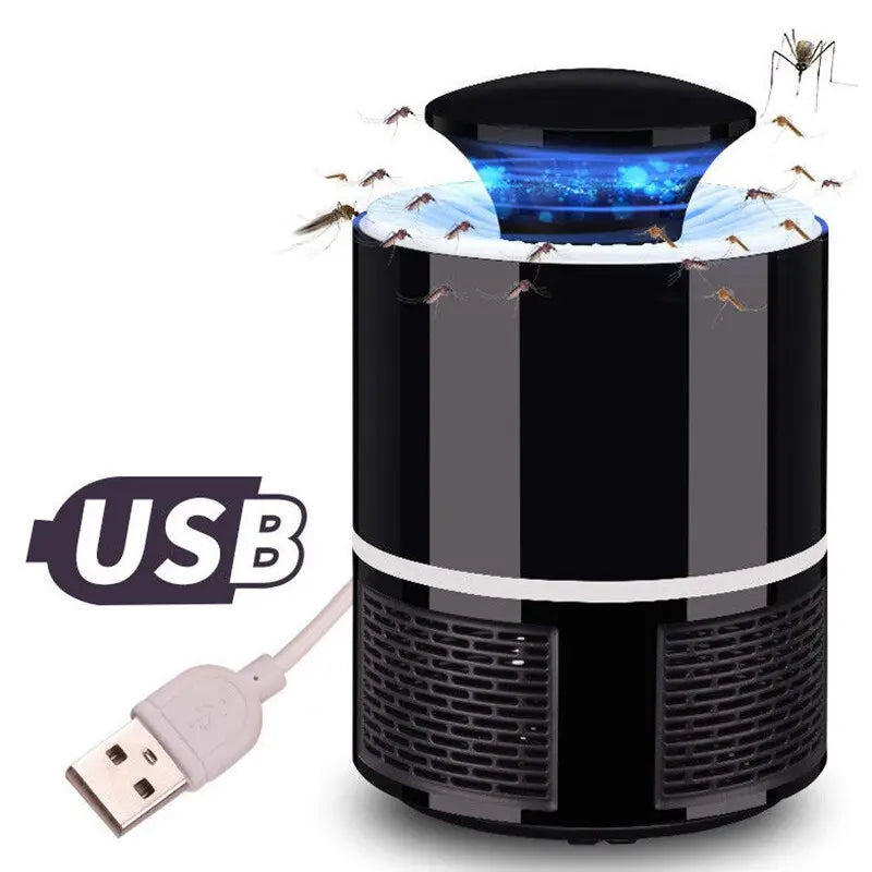 Mosquito Killer Light USB Anti Fly Electric Mosquito Lamp Home LED Bug Maroon Asteria