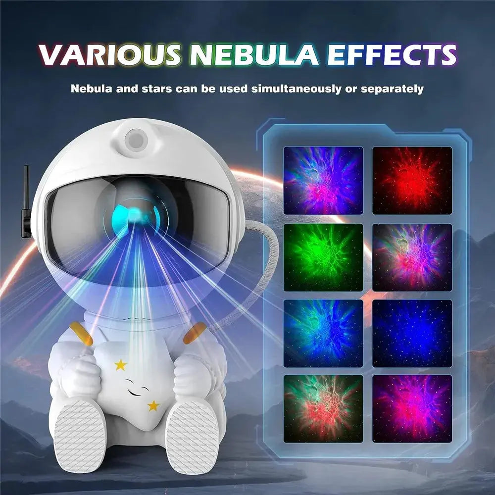 Galaxy Star Astronaut Projector Light Starry Sky Porjectors Lamp - Dwelra