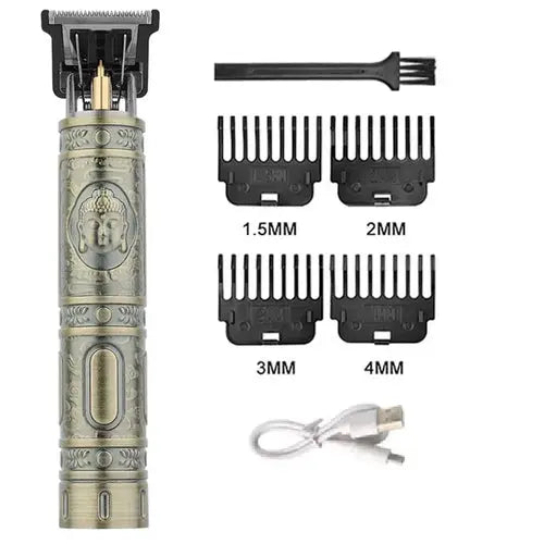 T9 Vintage Hair Trimmer USB Fast Charging Hair Cutting Machine AliExpress