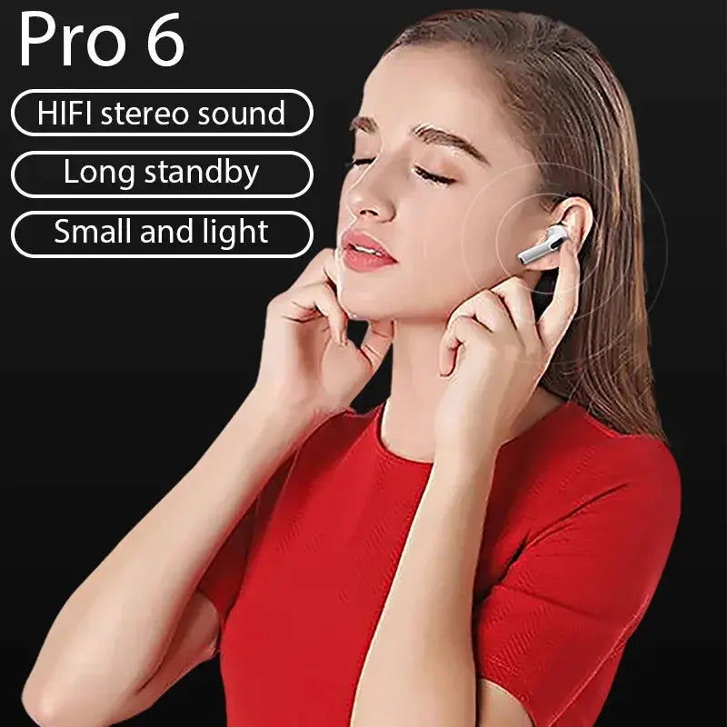 PRO6 Wireless Bluetooth Headset TWS Running Yungong New Stereo AliExpress