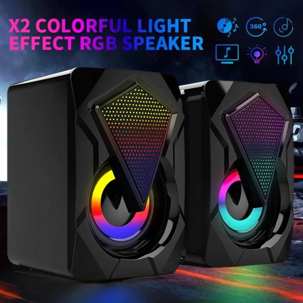 Dragon RGB Computer Gaming Speakers - Dwelra