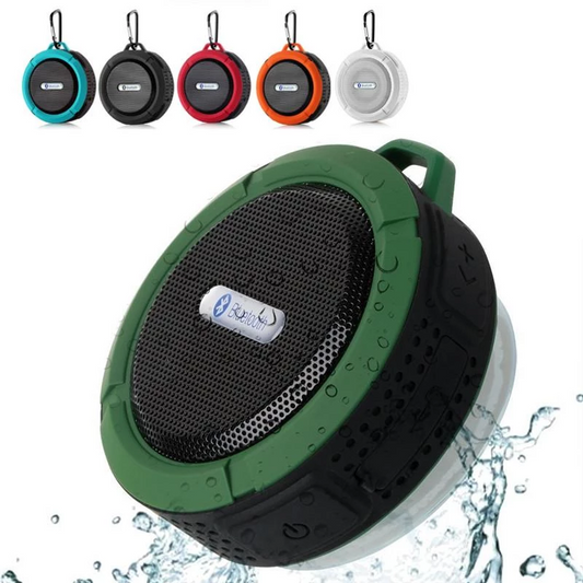 Mini Portable Waterproof Bluetooth Speaker with Suction Cup - Dwelra