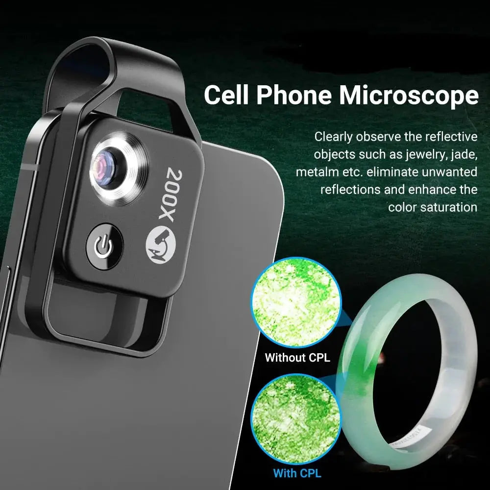 Dragon 200X Digital Zoom Lens for Mobile Phone - Dwelra