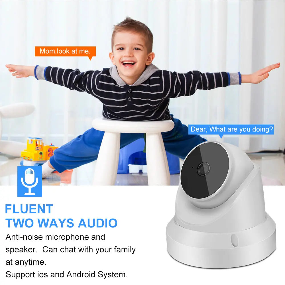 IP WiFi Camera Baby Monitor Home Security Camera Teal Simba