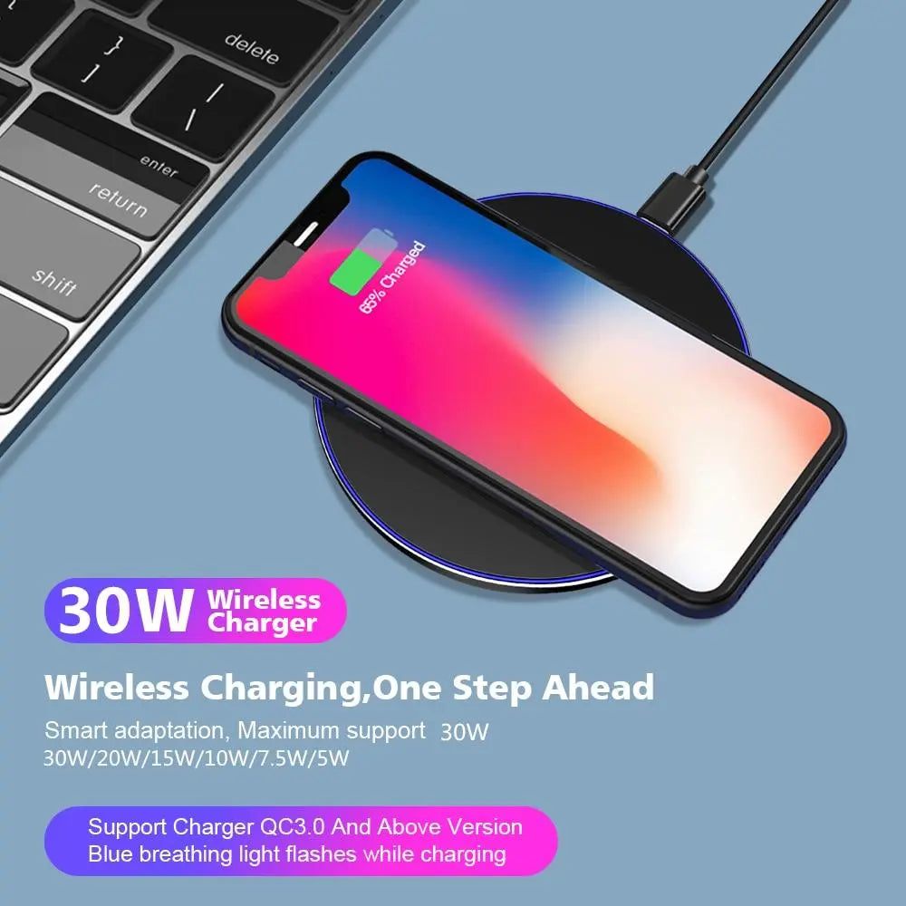 Dragon W9 30W Wireless Charging Pad - Dwelra